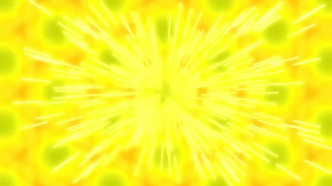Abstract glowing fractal pattern: Electric blue technological energy wave loo Stock Footage 337497192