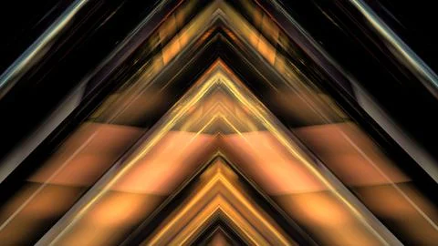 Abstract glowing geometric background. Modern digital technologies, an elemen Stock Illustration