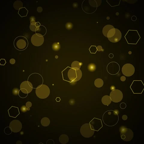 Abstract glowing geometric bokeh background pattern for festive celebration Stock Footage 345690462