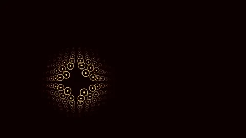 Abstract glowing geometric motion background 動画素材 345694613