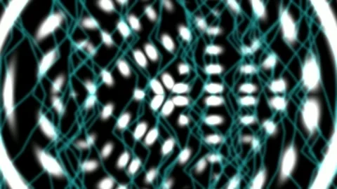 Abstract glowing geometric network pattern background for technology visuals Stock Footage 339502430