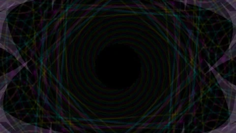 Abstract glowing geometric pattern background for tech display and presentati Stock Footage 339498548