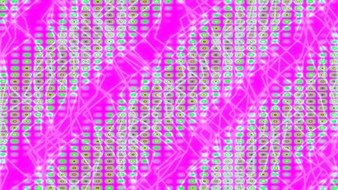 Abstract glowing geometric pattern background for modern digital design Stock Footage 339786105