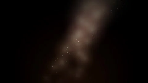 Abstract glowing golden bokeh light sparks particle cinematic background ov.. Stock Footage 346001654