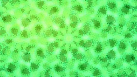 Abstract glowing green bioluminescent pattern background texture for jungle.. Video stock 337571194