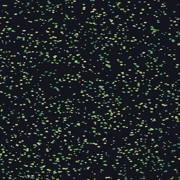 Abstract glowing green dots pattern on dark background for digital design a.. Stock Illustration