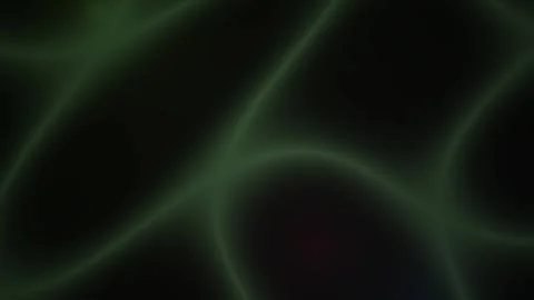 Abstract Glowing Green Network Lines Moving on Dark Background. Stock Footage 341789980