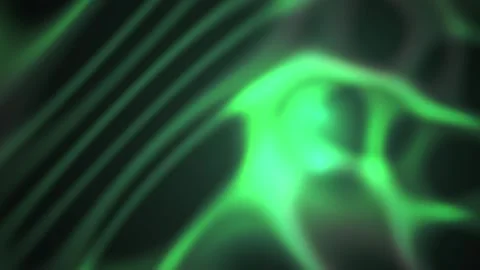 Abstract Glowing Green Neural Network Connections Motion Background. Stock Footage 340516190