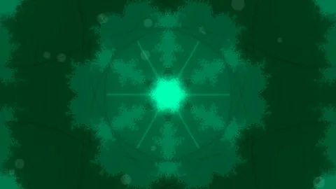 Abstract glowing green yellow background loop with vibrant energy movement Stock Footage 337573102