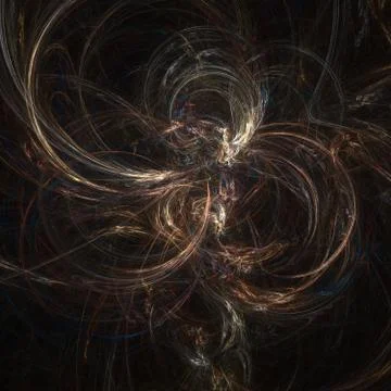 Abstract glowing haze Stock Illustration