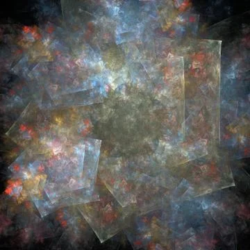 Abstract glowing haze Stock Illustration