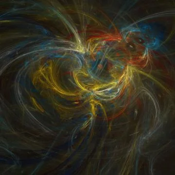 Abstract glowing haze Stock Illustration
