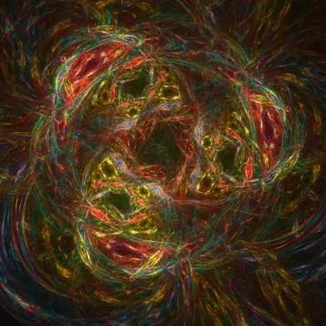 Abstract glowing haze Stock Illustration
