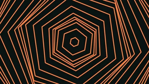 Abstract glowing hexagonal tech pattern background lines network connection.. Stock Footage 337162727