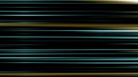 Abstract Glowing Horizontal Light Streaks On Dark Background Stock Footage 331897955