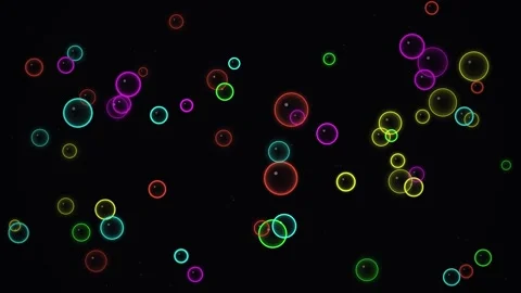Abstract glowing interconnected nodes visualizing global data stream and te.. 動画素材 344643258