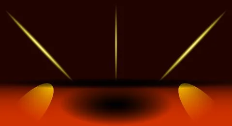 Abstract glowing light beams and shadows on dark background with abstract art 스톡 일러스트