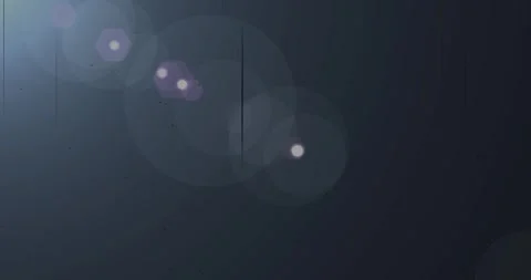 Abstract Glowing Light Effects on Black Background, Animation Stock Footage 342153281