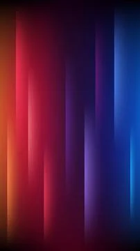 Abstract glowing light lines background with red blue purple gradient on da.. Stock Illustration
