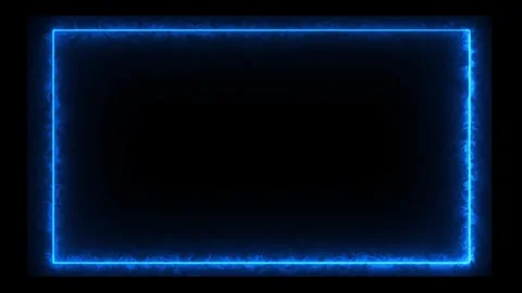 Abstract glowing light , lines frame animation Stock Footage 262888856