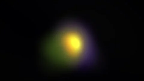 Abstract Glowing Light Orbs Pulsing in Dark Space. Stock Footage 341790114