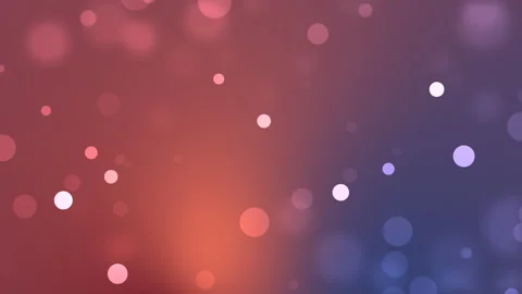 Abstract Glowing Light Particles Drifting in Soft Colorful Background Video stock 334849403