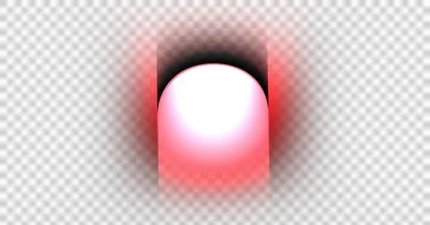 Abstract glowing light ring on dark background. Vibrant neon halo effect for Stock Illustration