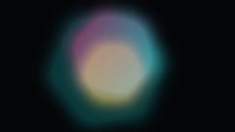 Abstract Glowing Light Sphere and Colorful Bokeh Background 4K 動画素材 343411887