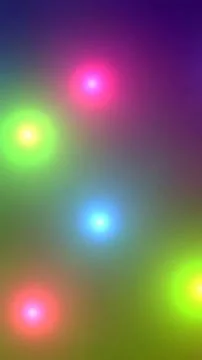 Abstract glowing lights creating colorful bright background Stock Illustration