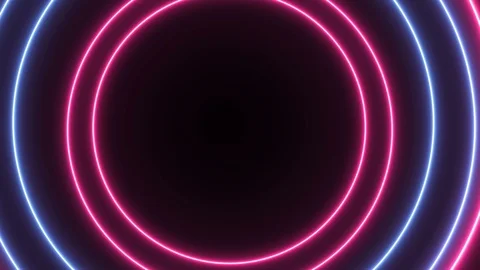 Abstract glowing lines background. neon lights Stock Footage 122306652