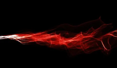 Abstract glowing lines background. Wavy form neon line structure. sound wave  Stock Illustration