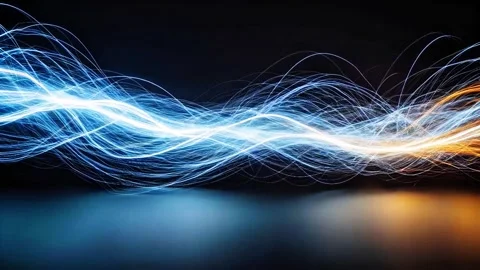 Abstract glowing lines 스톡 동영상 308246549