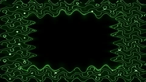 Abstract Glowing Lines Frame Stock Footage 284391716