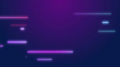 Abstract glowing lines loop animation. Modern background, seamless motion design Stock Footage 157594034