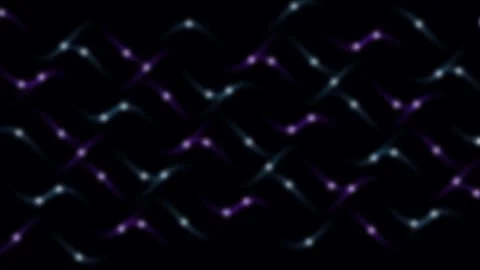 Abstract Glowing Lines Motion Background with Dynamic Purple and Blue Waves Видео 334959250