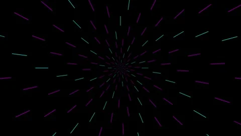 Abstract glowing lines motion background Stock Footage 341954459