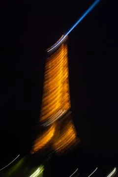 Abstract glowing lines motion effect background Stock Photos