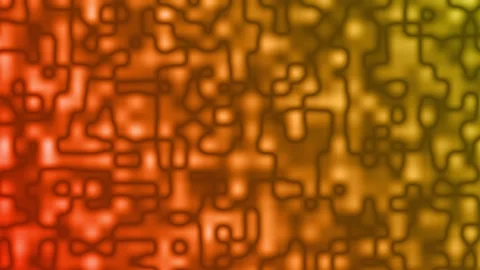 Abstract Glowing Lines Orange Yellow Background Loop Video stock 314692991