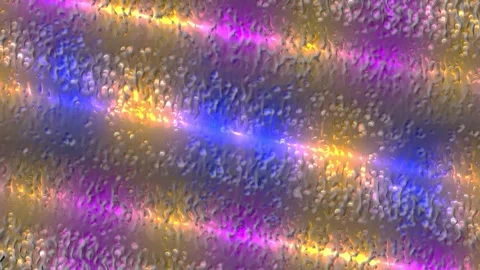 Abstract Glowing Lines With Particles Waving 02 Stock Footage 293042932