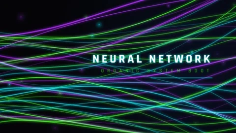 Abstract glowing lines technology background for futuristic data visualizat.. Stock Footage 337655219