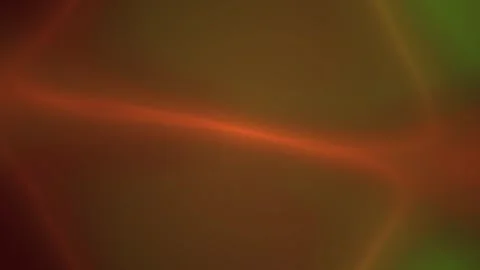 Abstract glowing liquid background with warm red and green fluid lights. Stock Footage 346336379