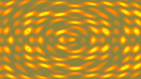 Abstract glowing liquid flow on vibrant green and gold gradient background Stock Footage 341059488
