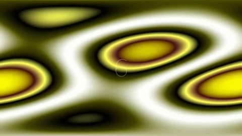 Abstract glowing liquid gold flow background texture loop for luxurious video Stock Footage 342204170