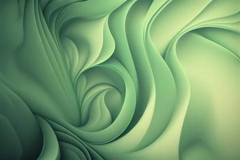 Abstract Glowing Mint Green Wave Background 스톡 일러스트