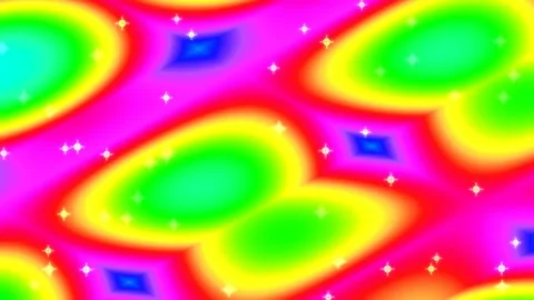 Abstract glowing neon background pattern, vibrant fluid motion waves Stock Footage 337711146