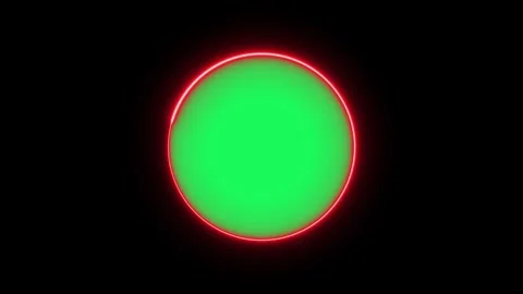 Abstract glowing neon circle frame.Abstract beautiful color neon circle fra.. Video stock 298926970