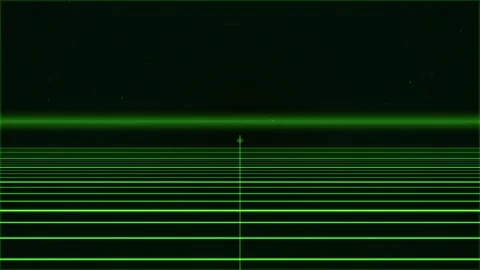 Abstract glowing neon green data lines for futuristic digital interface bac.. Stock Footage 346002565