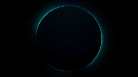 Abstract glowing neon light circle loading icon and radio waves animation b.. Stock Footage 317452235