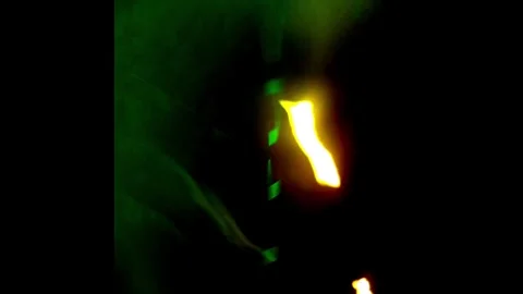 Abstract Glowing Neon Light Trails and Geometric Vortex Animation Loop 스톡 동영상 346398312