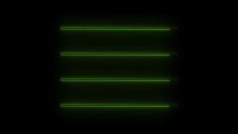 Abstract glowing neon lights blinking lines moving animation. colorful neon.. Stock Footage 340243277